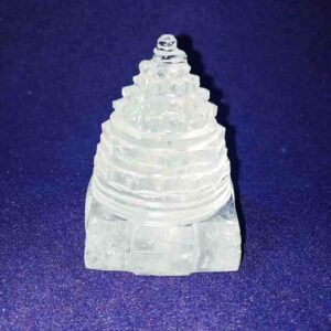 Lab- Certified Indian Sphatik Shree Yantra - 84 Gram - Image 2