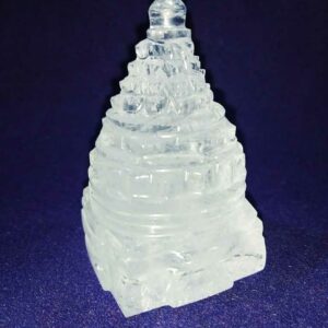 Abhimantrit Indian Sphatik Shree Yantra & Lab Certified -108 Gram - Image 1
