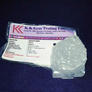 Abhimantrit Indian Sphatik Shree Yantra & Lab Certified - 112 Gram - Image 3