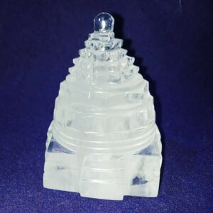 Lab- Certified Indian Sphatik Shree Yantra & Original -174 Gram - Image 3