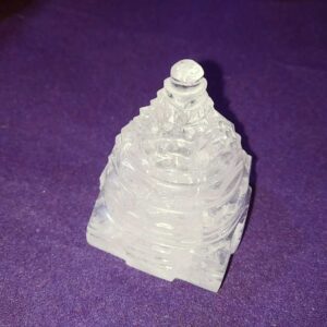 Lab- Certified Indian Sphatik Shree Yantra & Original - 98 Gram - Image 1