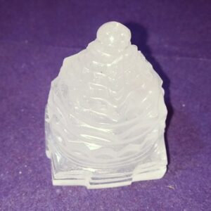 Abhimantrit Indian Sphatik Shree Yantra & Lab Certified -128 Gram - Image 5