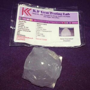Abhimantrit Indian Sphatik Shree Yantra & Lab Certified -128 Gram - Image 2
