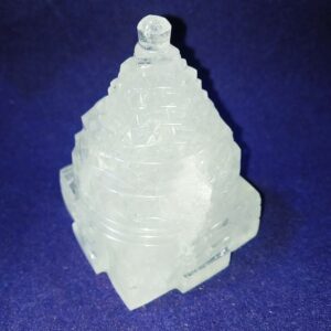 Indian Sphatik Shree Yantra & Lab Certified  -186  Gram - Image 5