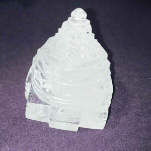 Lab- Certified Indian Sphatik Shree Yantra & Original- 186 Gram - Image 2