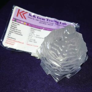 Natural Indian Sphatik Shree Yantra & Lab Certified - 178 Gram - Image 4