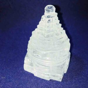 Abhimantrit Indian Sphatik Shree Yantra & Lab Certified -134 Gram - Image 3