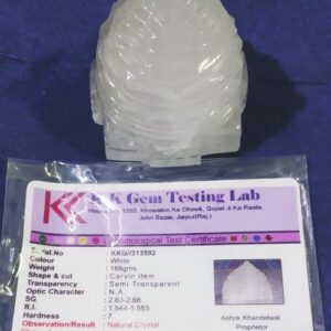 Abhimantrit Indian Sphatik Shree Yantra & Lab Certified -188 Gram - Image 5