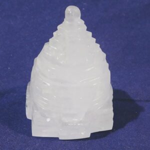Abhimantrit Indian Sphatik Shree Yantra & Lab Certified -188 Gram - Image 1