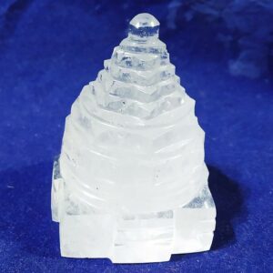 Lab- Certified Indian Sphatik Shree Yantra - 166 Gram - Image 4