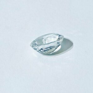 Lab- Certified White Topaz Stone & Abhimantrit Topaz- 7.90 Carat - Image 1