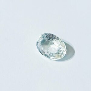 Lab- Certified White Topaz Stone & Abhimantrit Topaz- 7.90 Carat - Image 4