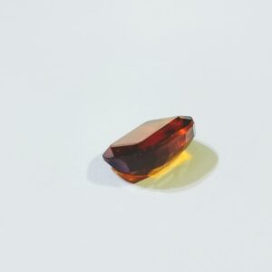 Abhimantrit Gomed (Hessonite) Stone & Certified Gemstone - 7.11 Carat - Image 4