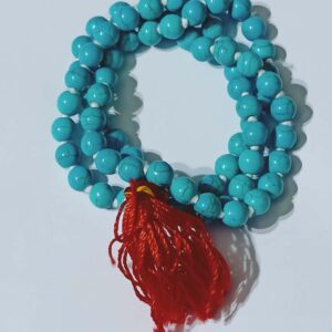 Genuine Firoza Mala Natural & Original Gemstone- 8 mm Abhimantrit - Image 3