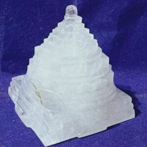 Abhimantrit Indian Sphatik Shree Yantra  & Lab- Certified 1.736 K.G - Image 2