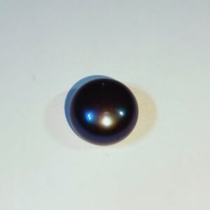Natural Black Pearl (Kaala Moti) Stone & Lab Certified - 7.25 Carat - Image 6