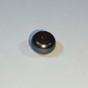 Natural Black Pearl (Kaala Moti) Stone & Lab Certified - 7.25 Carat - Image 5