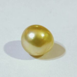 Natural Yellow Pearl ( Moti )  Stone & Lab Certified - 7.25 Carat - Image 5