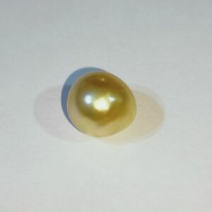 Natural Yellow Pearl ( Moti )  Stone & Lab Certified - 7.25 Carat - Image 4