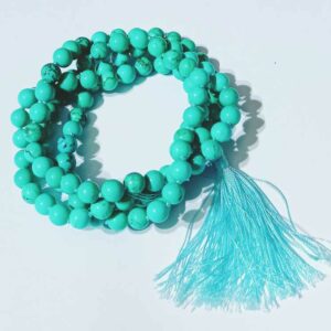 Abhimantrit Firoza Mala & Lab Certified 8mm & 108 Beads For Jaap - Image 5