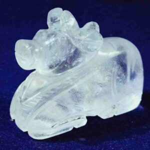 Abhimantrit Lab Certified Indian Sphatik Nandi - 86 Gram - Image 5