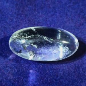 Abhimantrit Indian Sphatik Shiv Lingam & Lab Certified 53 Gram - Image 1