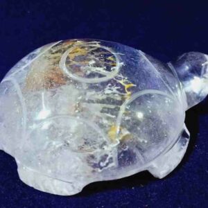 Abhimantrit Indian Sphatik Kachua (Tortoise) & Lab Certified -79 Gram - Image 4