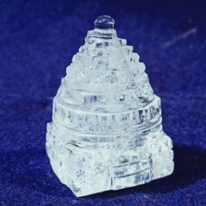 Abhimantrit Indian Sphatik Shree Yantra, Lab Certified  -58 Gram - Image 1