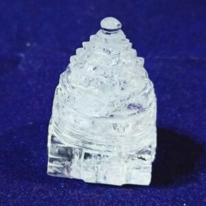 Abhimantrit Indian Sphatik Shree Yantra, Lab Certified  -58 Gram - Image 2