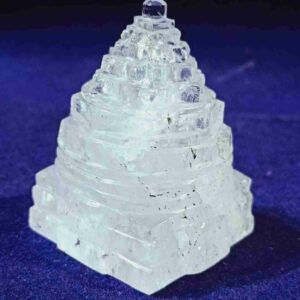 Abhimantrit Indian Sphatik Shree Yantra & Lab- Certified- 113 Gram - Image 2
