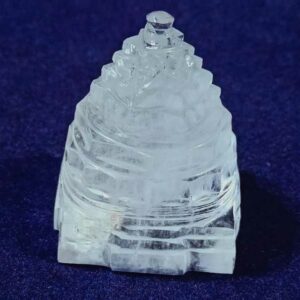 Abhimantrit Indian Sphatik Shree Yantra & Lab Certified -74 Gram - Image 3