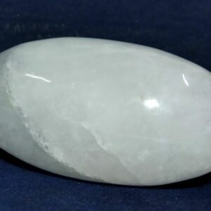 Genuine Indian Sphatik Shiv Lingam Abhimantrit & Certified 215 Gram - Image 1