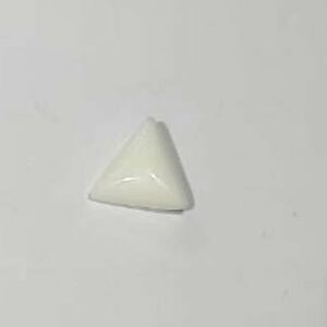 Lab Certified Triangle White Coral Stone (Moonga) & Abhimantrit 7.25 Carat - Image 5