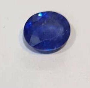 Abhimnatrit Blue Sapphire (Neelam Stone) & Certified - 7.25 Carat - Image 5