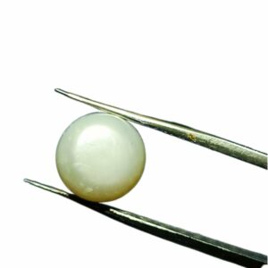 Abhimantrit Natural  Pearl (Moti) Stone Original & Lab Certified - 9.25 Carat - Image 3