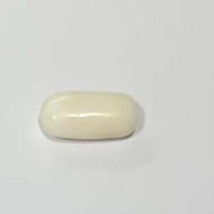 White Coral Stone (Moonga) Lab Certified & Abhimantrit -6.25 Carat - Image 2