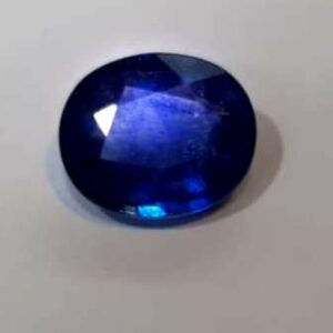 Abhimantrit Blue Sapphire (Neelam Stone) & Certified - 6.25 Carat - Image 5