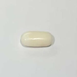 White Coral Stone (Moonga) Lab Certified & Abhimantrit -6.25 Carat - Image 3