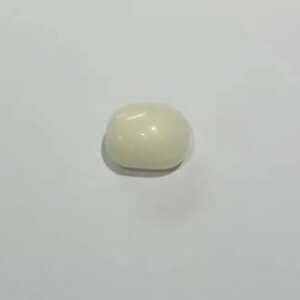 White Coral Stone (Moonga) Lab Certified & Abhimantrit -6.25 Carat - Image 3