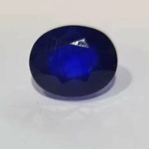 Abhimantrit Blue Sapphire (Neelam Stone) & Certified - 6.25 Carat - Image 4