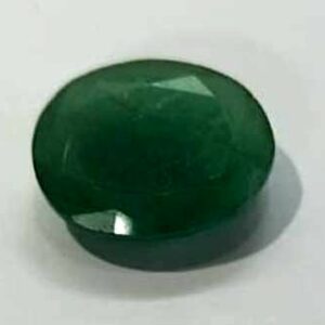 Abhimantrit  Panna Stone (Emerald) Oval Shape Lab Certified - 5.25 Carat - Image 4
