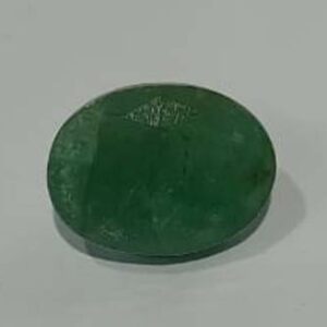 Abhimantrit  Panna Stone (Emerald) Oval Shape & Lab Certified - 6.25 Carat - Image 2