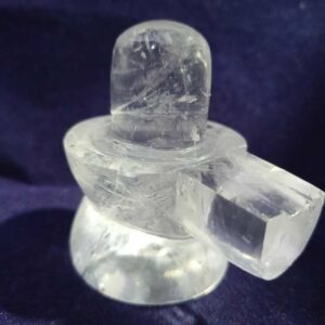 Abhimantrit Indian Sphatik Shivling - 52 Gram - Image 5