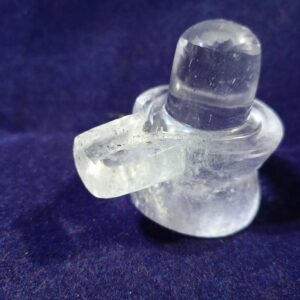 Abhimantrit Indian Sphatik Shivling, Affordable - 52 Gram - Image 2