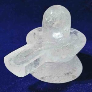 Abhimantrit Certified Indian Sphatik Shivling - 160 Gram - Image 4