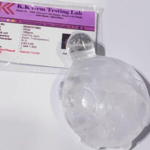 Indian Sphatik Kachua (Tortoise) & Lab Certified - 200 Gram Approx - Image 3