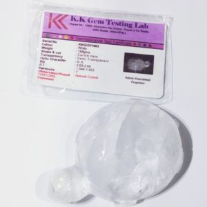 Indian Sphatik Kachua (Tortoise) & Lab Certified - 200 Gram Approx - Image 2