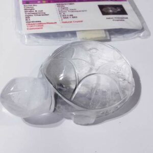 Indian Sphatik Kachua (Tortoise) & Lab Certified -114 Gram - Image 2