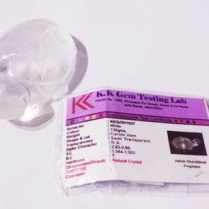 Abhimantrit Indian Sphatik Kachua (Tortoise) & Lab Certified - 136 Gram - Image 3