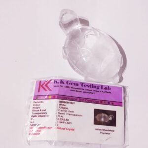 Abhimantrit Indian Sphatik Kachua (Tortoise) & Lab Certified - 136 Gram - Image 2